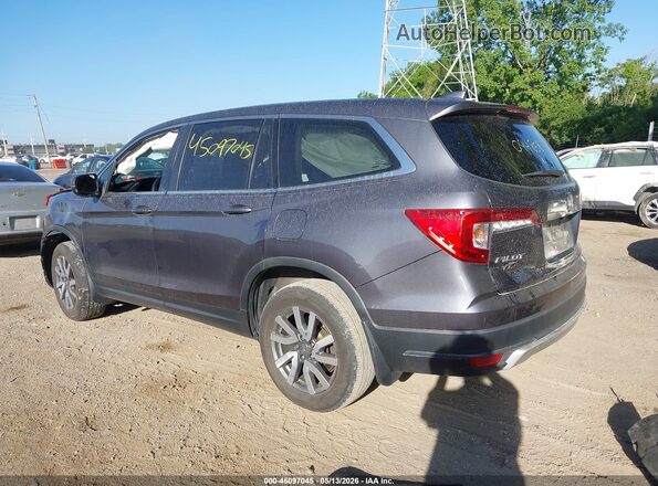 5FNYF6H59MB094858 2021 HONDA PILOT Gray Rear left