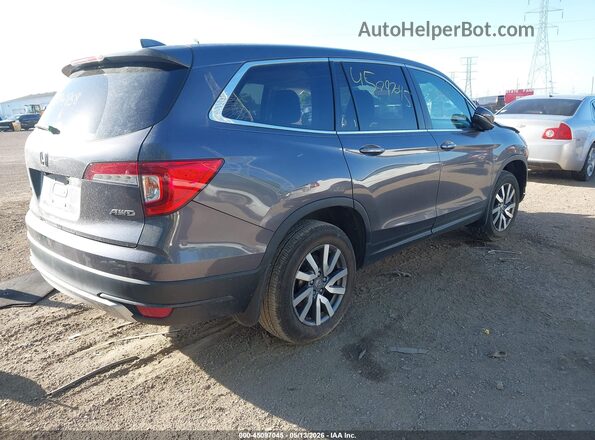 5FNYF6H59MB094858 2021 HONDA PILOT Gray Rear right