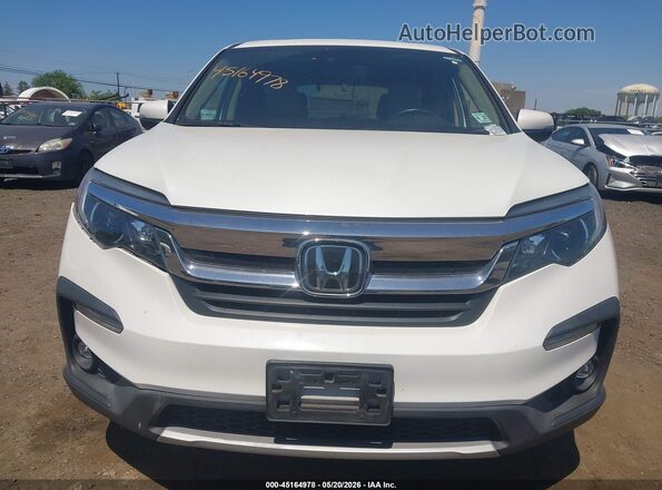 5FNYF6H59NB009227 2022 HONDA PILOT Белый Вид щитка приборов