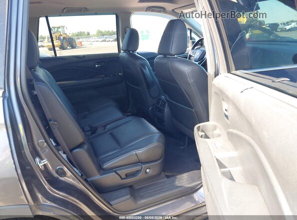 5FNYF6H5XKB078052 2019 HONDA PILOT Gray Widok naklejki z numerem VIN