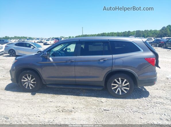 5FNYF6H5XKB078052 2019 HONDA PILOT Gray 
