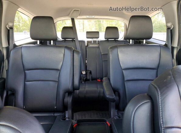 5FNYF6H60NB060737 2022 HONDA PILOT Белый Вид задних сидений