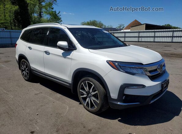 5FNYF6H60NB060737 2022 HONDA PILOT Белый Передняя правая четверть