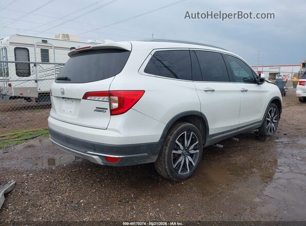 5FNYF6H61MB067923 2021 HONDA PILOT White Задня права чверть