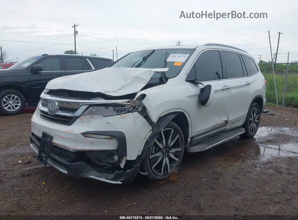 5FNYF6H61MB067923 2021 HONDA PILOT White Передня ліва чверть