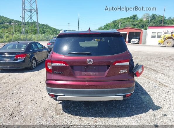 5FNYF6H63KB090388 2019 HONDA PILOT Burgundy 