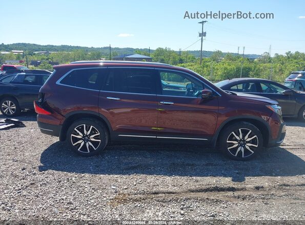 5FNYF6H63KB090388 2019 HONDA PILOT Burgundy 360 interior view