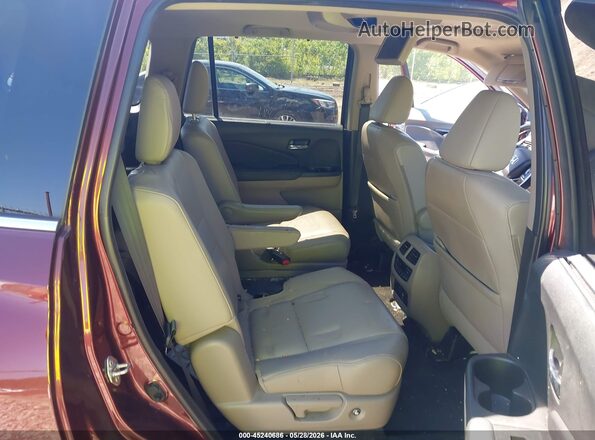 5FNYF6H63KB090388 2019 HONDA PILOT Burgundy VIN sticker view