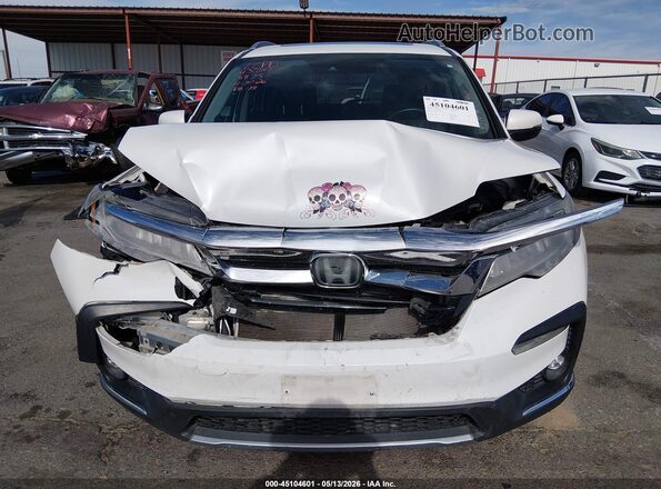 5FNYF6H63MB005875 2021 HONDA PILOT White Instrument cluster view