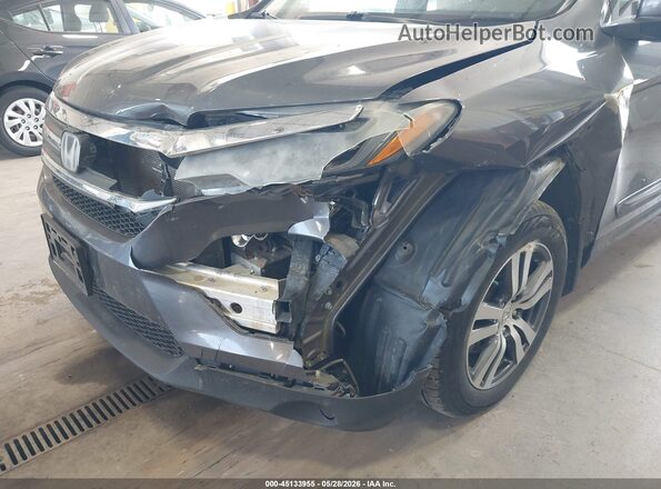 5FNYF6H64JB061979 2018 HONDA PILOT Silver Դիմացի տեսք