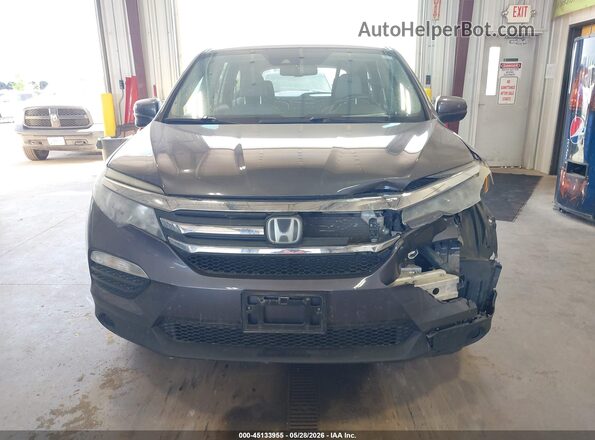 5FNYF6H64JB061979 2018 HONDA PILOT Silver Սարքավորումների վահանակի տեսք