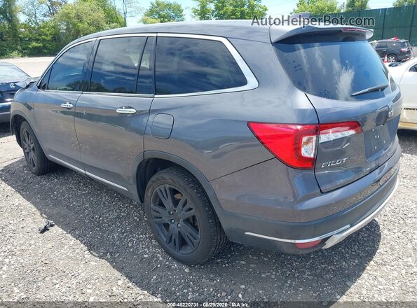 5FNYF6H68NB012886 2022 HONDA PILOT Gray უკანა მარცხენა