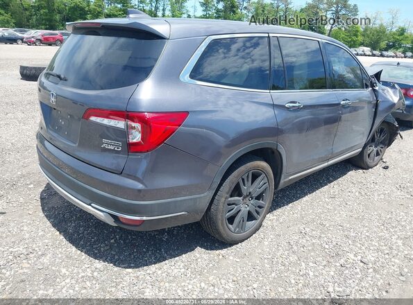 5FNYF6H68NB012886 2022 HONDA PILOT Gray უკანა მარჯვენა