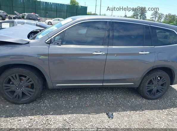 5FNYF6H68NB012886 2022 HONDA PILOT Gray სალონის 360-გრადუსიანი ხედი