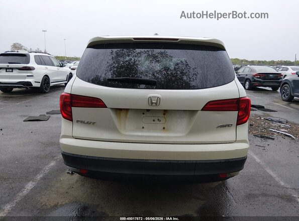 5FNYF6H71HB048223 2017 HONDA PILOT White 