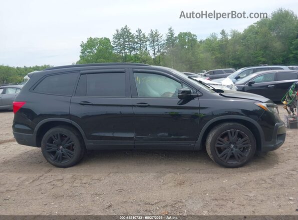 5FNYF6H71MB048958 2021 HONDA PILOT Black Вид задньої частини салону