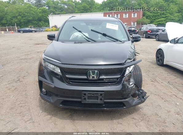 5FNYF6H71MB048958 2021 HONDA PILOT Black Вид щитка приладів