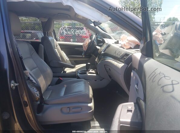 5FNYF6H72HB009558 2017 HONDA PILOT Gray წინა სალონის ხედი