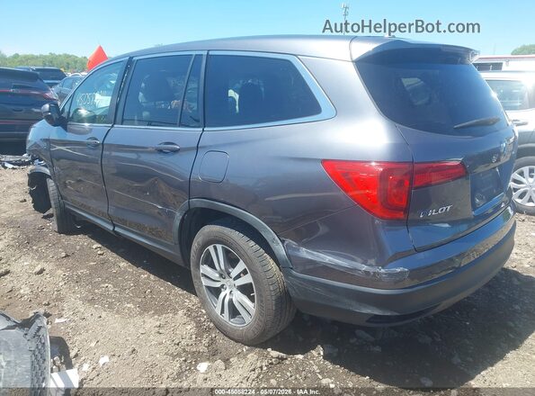 5FNYF6H72HB009558 2017 HONDA PILOT Gray უკანა მარცხენა