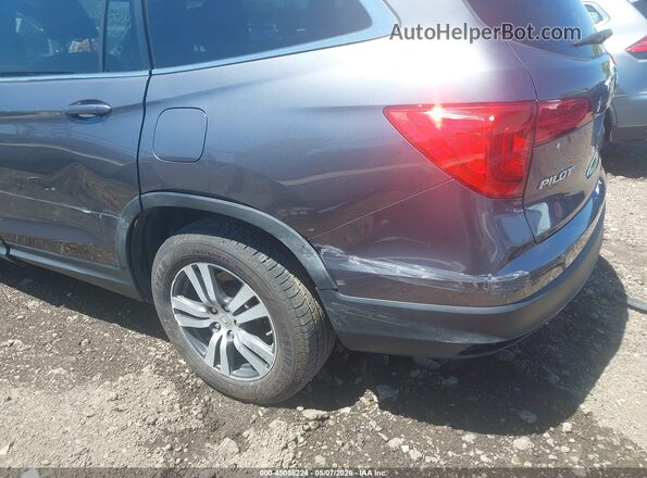 5FNYF6H72HB009558 2017 HONDA PILOT Gray 