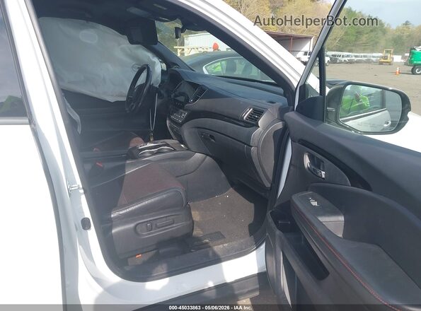 5FNYF6H76MB054674 2021 HONDA PILOT White Вид салону спереду
