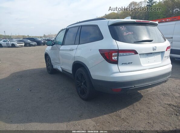 5FNYF6H76MB054674 2021 HONDA PILOT White Задня ліва чверть