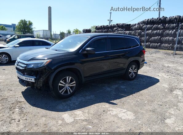 5FNYF6H79HB102738 2017 HONDA PILOT Black Front left