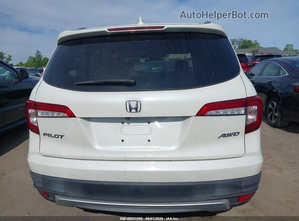 5FNYF6H79KB504539 2019 HONDA PILOT White 