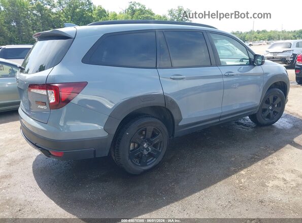 5FNYF6H81NB048596 2022 HONDA PILOT Light Blue Հետևի աջ