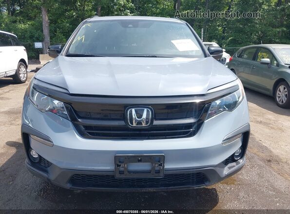 5FNYF6H81NB048596 2022 HONDA PILOT Light Blue Դիմացի տեսք