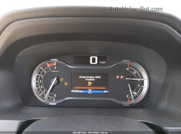 5FNYF6H84JB033617 2018 HONDA PILOT Burgundy Հետևի նստատեղերի տեսք