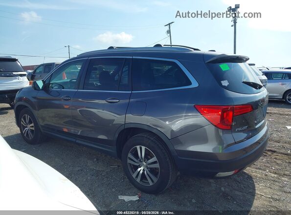5FNYF6H85HB010146 2017 HONDA PILOT Gray 