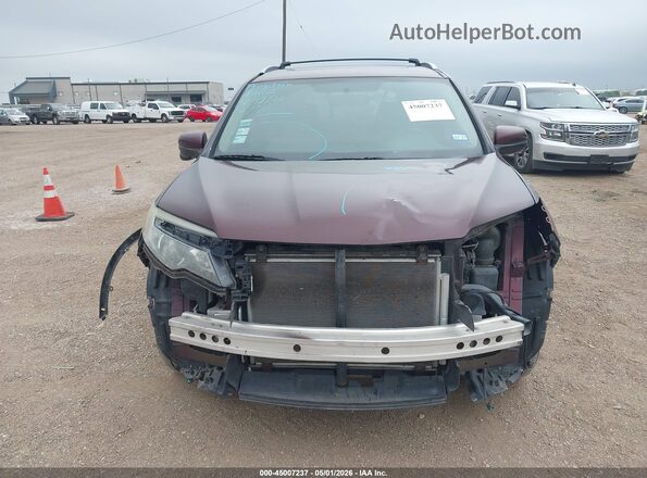5FNYF6H87GB094937 2016 HONDA PILOT Maroon Սալոնի հետևի տեսք