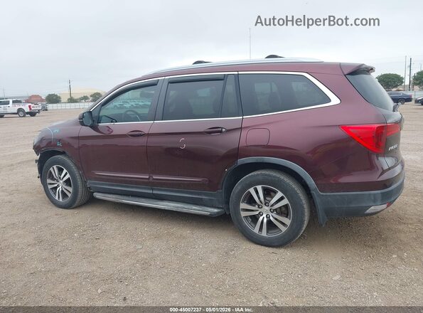 5FNYF6H87GB094937 2016 HONDA PILOT Maroon 