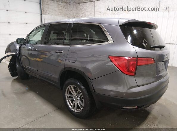 5FNYF6H87HB070980 2017 HONDA PILOT Gray Հետևի ձախ