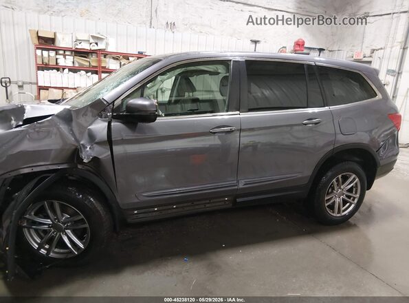 5FNYF6H87HB070980 2017 HONDA PILOT Gray 