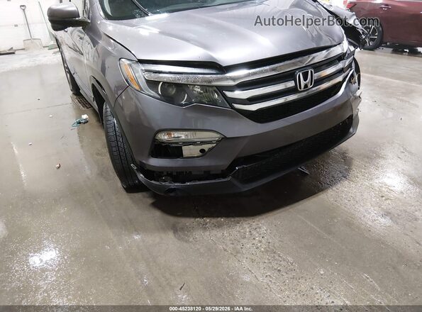 5FNYF6H87HB070980 2017 HONDA PILOT Gray Դիմացի տեսք