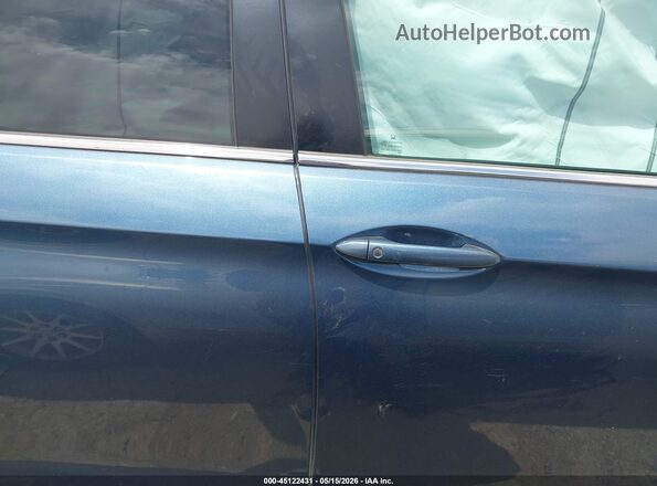 5FNYF6H87HB071806 2017 HONDA PILOT Blue Вид щитка приладів