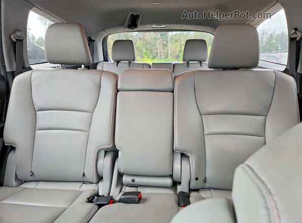 5FNYF6H89GB098231 2016 HONDA PILOT Синий Вид задних сидений