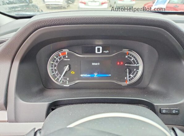 5FNYF6H89GB098231 2016 HONDA PILOT Синий Вид щитка приборов
