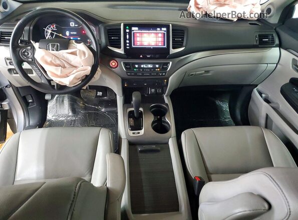 5FNYF6H8XGB098268 2016 HONDA PILOT Silver Widok deski rozdzielczej