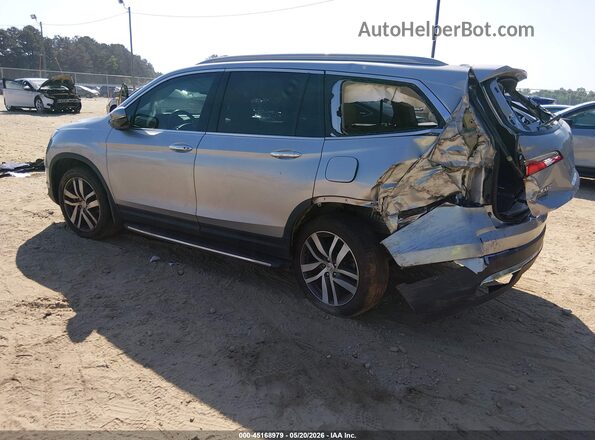 5FNYF6H90JB056773 2018 HONDA PILOT Gray Rear left