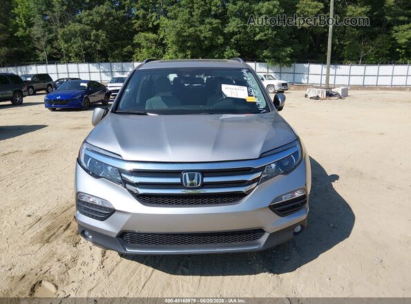 5FNYF6H90JB056773 2018 HONDA PILOT Gray Instrument cluster view