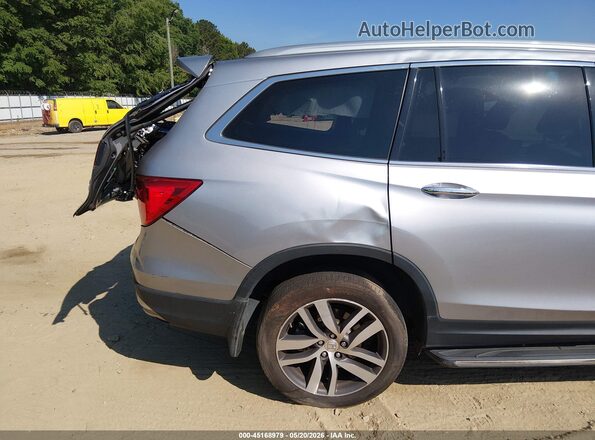 5FNYF6H90JB056773 2018 HONDA PILOT Gray 