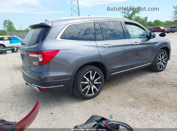 5FNYF6H92MB004808 2021 HONDA PILOT Gray Задня права чверть