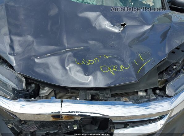 5FNYF6H92MB004808 2021 HONDA PILOT Gray Вид ззаду