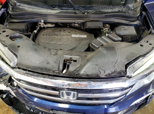 5FNYF6H93HB057362 2017 HONDA PILOT Blue 