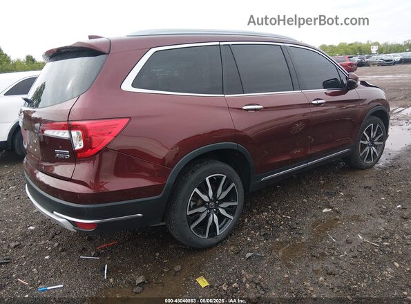 5FNYF6H94MB085195 2021 HONDA PILOT Red 