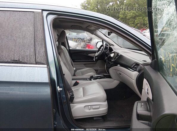 5FNYF6H96MB042512 2021 HONDA PILOT Gray წინა სალონის ხედი