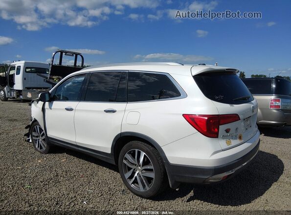 5FNYF6H97JB043793 2018 HONDA PILOT White Հետևի ձախ